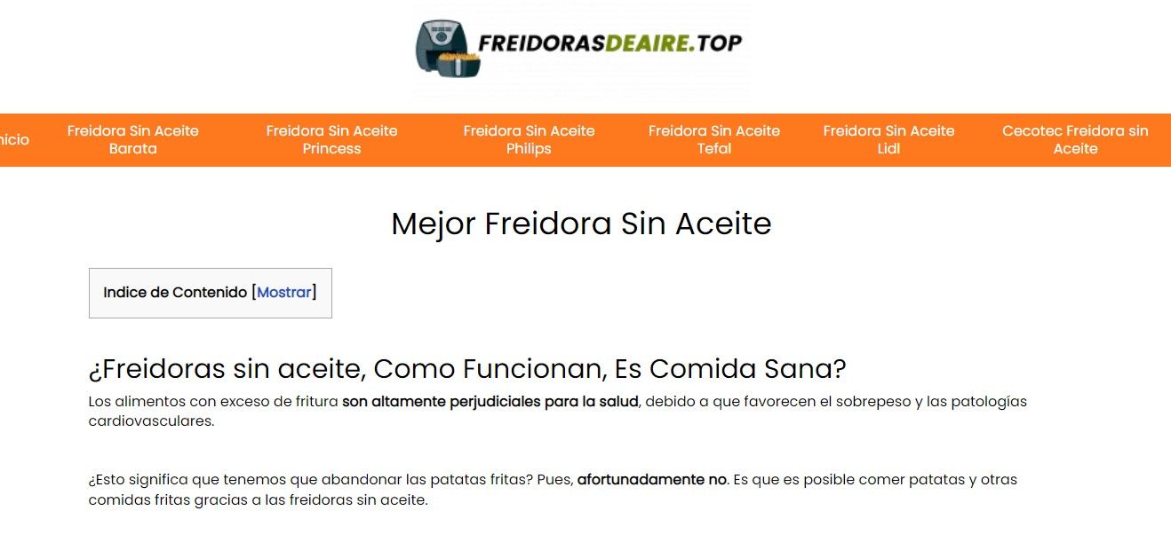 freidoras de aire