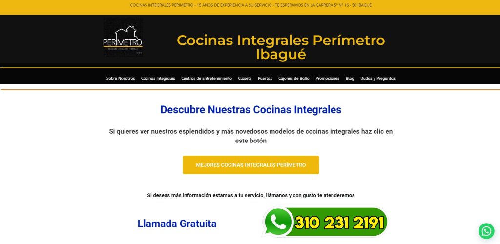 cocinas integrales perimetro